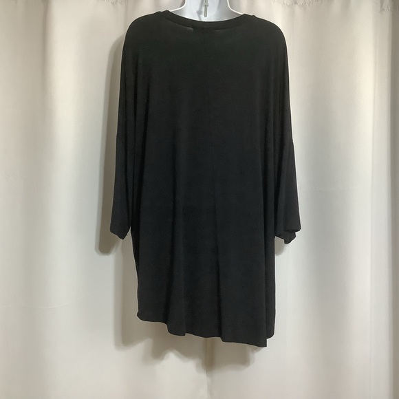 Dex Tunic Women’s Size 1X Loose Fit Sequins Stretchy Black - Picture 9 of 10